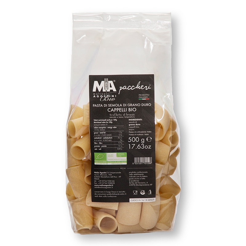 Paccheri Senatore Cappelli BIO 500g