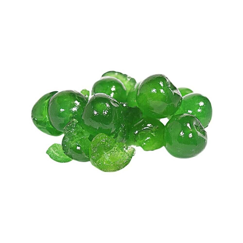 Ciliegie verdi candite