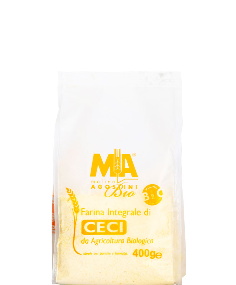 Farina integrale di ceci bio