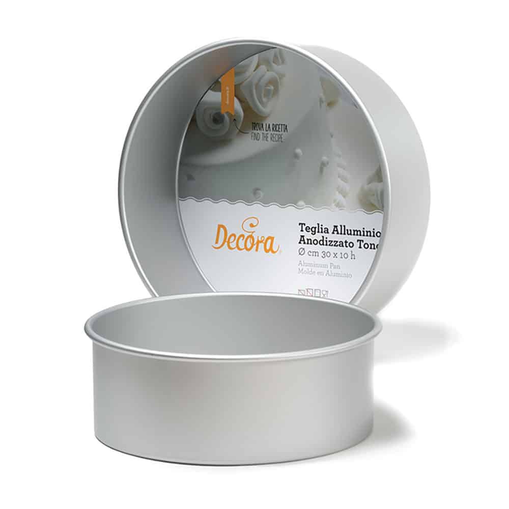 Teglia professionale tonda 35xh10