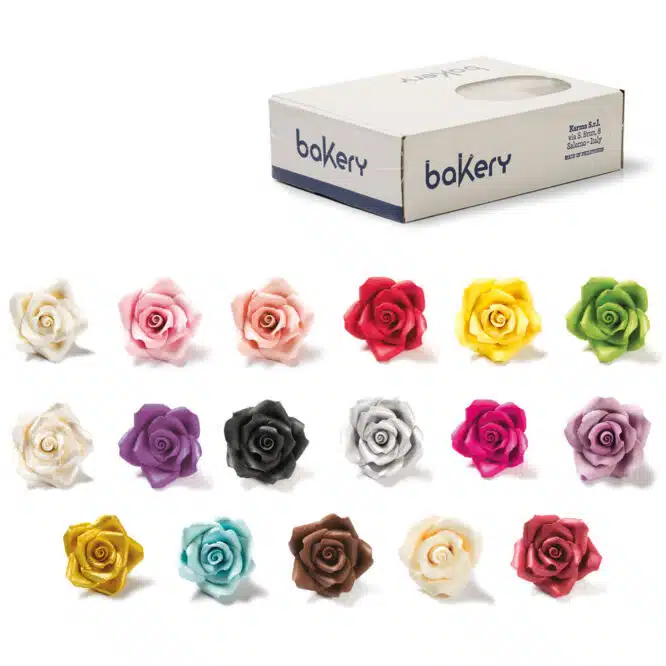 Rose in pasta di zucchero