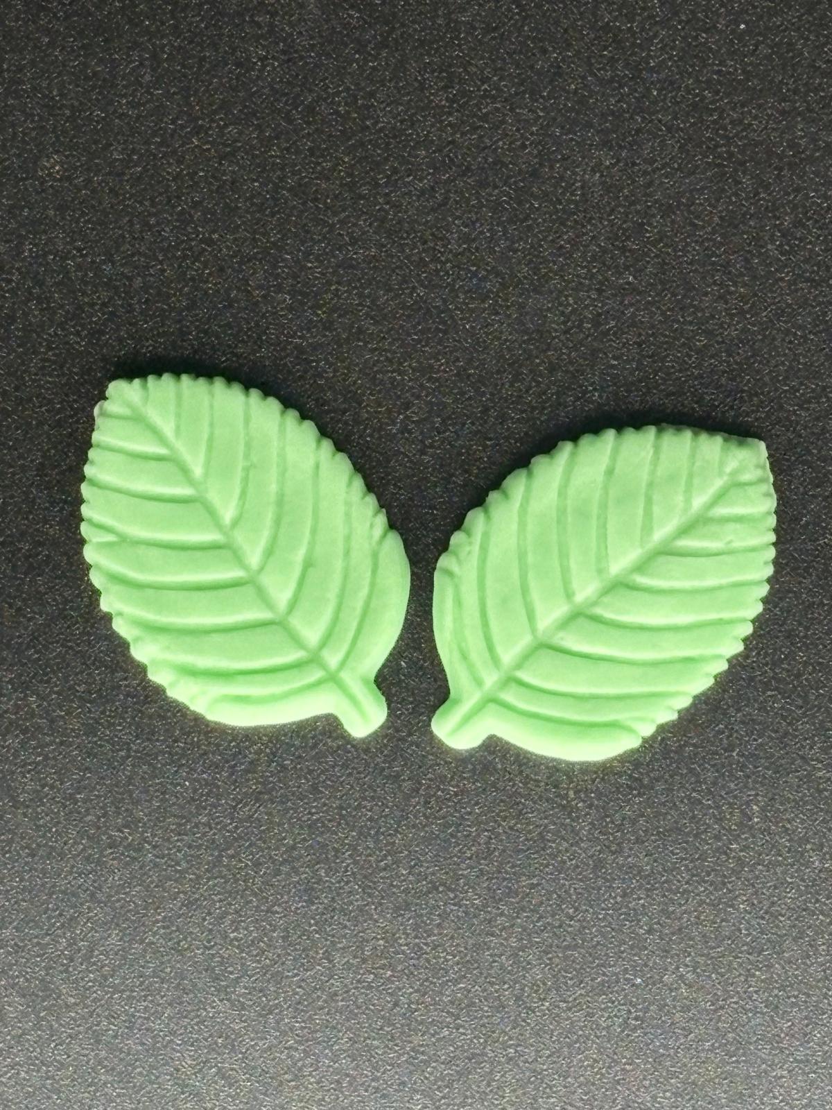 Foglie grandi in zucchero